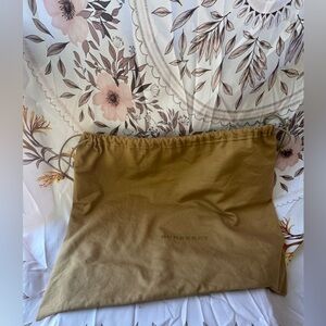 Burberry Tan Dust Bag